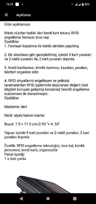Portmone, pulqabıları: Salamlar Kişi və qadın üçün kredit kartı və pul qabı dəri maldi Çin — 4