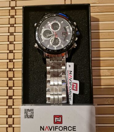 Qol saatları: İşlənmiş, Qol saatı, NaviForce, rəng - Qara — 3