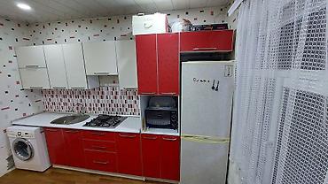mebeller 2 ci el: Qırmızı-ağ mətbəx mebeli dəsti səliqəli istifadə olunmuş yaxşı — 7