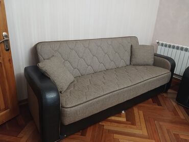 диван клик кляк: Klassik divan, 2 kreslo, Bazalı, Açılan