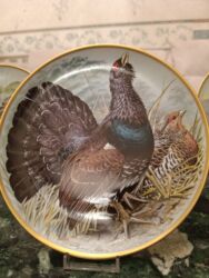 Şəkillər, tablolar: Franklin porzellan pannolar,24 sm,sertifikatlı — 6