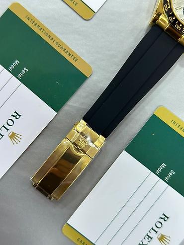takı: Yeni, Qol saatı, Rolex, rəng - Qızılı — 3