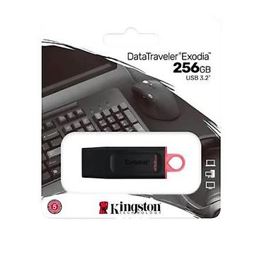 manitor komputer: Kingston DataTraveler Exodia USB 3.2 Flash Yaddaş – 256GB - Model — 1