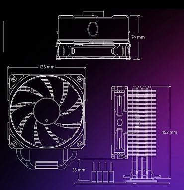 Soyutma sistemləri: Soyutma sistemi Cooler Master, Kuler, Yeni — 13