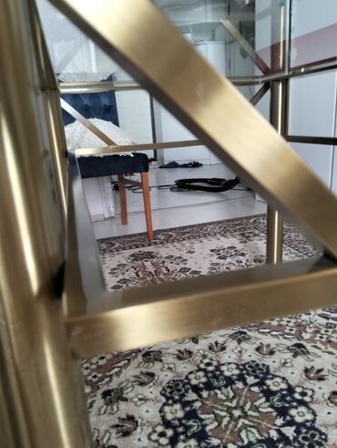 Masalar: Qonaq masası, İşlənmiş, Açılmayan, Şüşə, Dördbucaq masa — 3