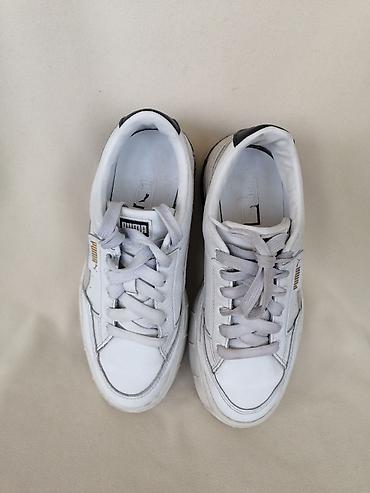 Patike: PUMA MAYZE kozne patike br 38. Koriscene, bez ostecenja. Duzina — 3