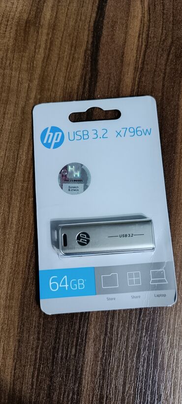 hp komputer: Flash kart 64 GB, USB 3.2, Yeni