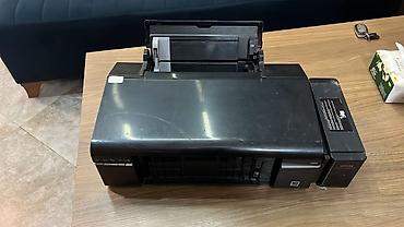 Принтеры: Epson L805 — и черно белый принтер canon — 1