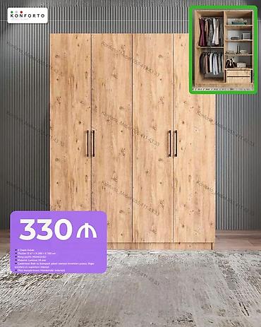 Düz dolab, Yataq otağı üçün, Paltar üçün, Açılan, Korpuslu, 4 qapılı lalafo.az -da Düz dolab, Yataq otağı üçün, Paltar üçün, Açılan, Korpuslu, 4 qapılı