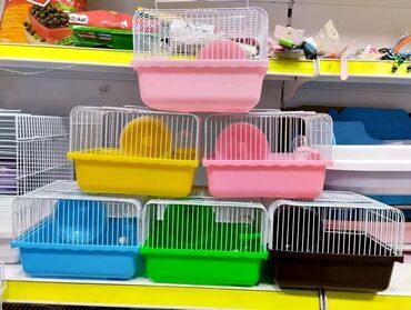 Зоотовары: Клетки для кроликов, морских свинок, ежей, попугаев, хомяков, крыс и — 9