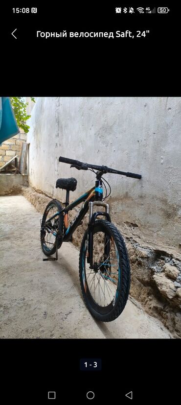 velosiped sekilleri qiz ucun: Dağ velosipedi Saft, 24"