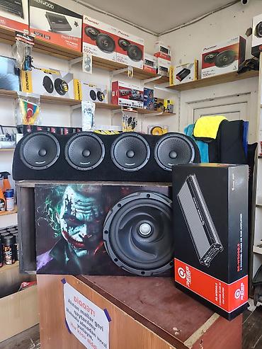 kenwood 700w: Avtomobil üçün səs sistemi komplekti - 4 ədəd Soundmax midrange — 1