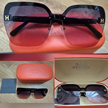 Очки: Oriqinal firmeniiy ockidi HERMES PARIS alinib 150 manata. satilir 75 — 1