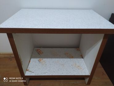 madeyra stol stul: Журнальный стол, Б/у, Нераскладной, Прямоугольный стол, Азербайджан