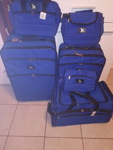 zenski koferi: Suitcase set, color - Blue