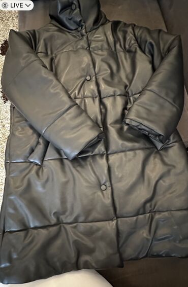 секонд хенд кожаные куртки: Куртка M (EU 38), цвет - Черный
