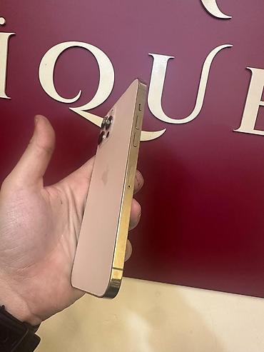 apple 13 pro adapter: IPhone 12 Pro Max, 128 GB, Matte Gold, Face ID, Sənədlərlə — 3