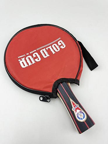 №: 15733 Məhsulun adı: Masaüstü tennis üçün raketka Gold Cup, qırmızı lalafo.az -da №: 15733 Məhsulun adı: Masaüstü tennis üçün raketka Gold Cup, qırmızı