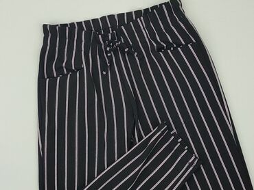 spodnie skorzane proste: Material trousers, Terranova, 9 years, 128/134, condition - Good