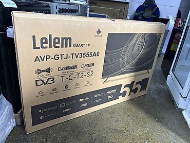 🔥🔥АКЦИЯ ‼️‼️🔥🔥 Lelem Smart TV AVP-GTJ-TV3555A0 — 55" Характеристики и
