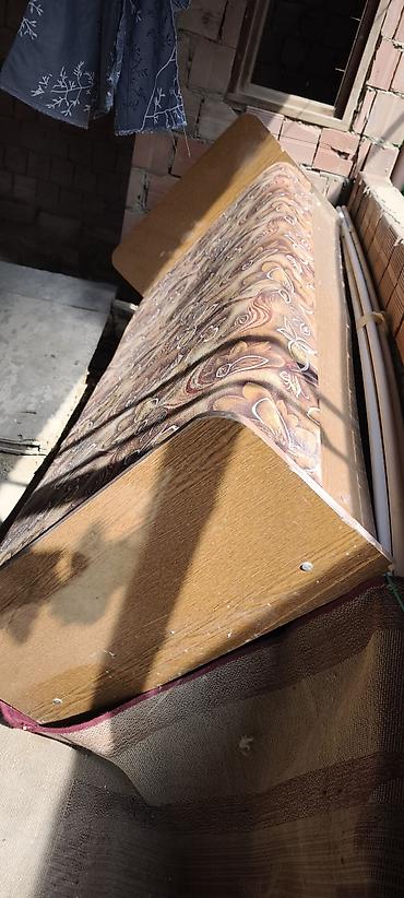 Çarpayılar: Taxta çarpayı karkası və yaylı döşək - Material: Möhkəm taxta karkas — 1