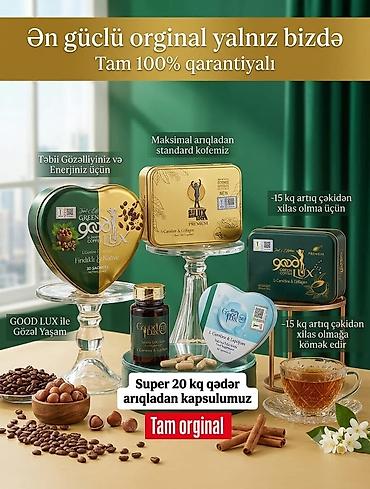 black latte: GOOD LUX arıqladıcı və enerji verən məhsullar dəsti Məhsul tərkibi və — 1