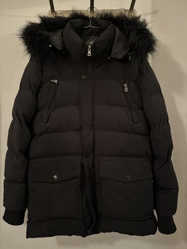 белые мужские кофты: Kurtka, Bolonka, Qış, S (EU 36)