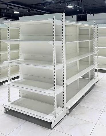 Торговые стеллажи островного типа для магазинов - Конструкция
