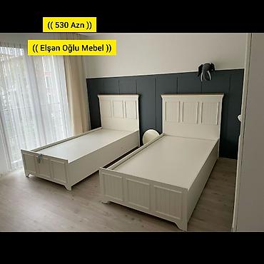 mebel dekor: Oğlan və qız üçün, Yeni, Çarpayı, Bazasız, Matras ilə, Siyirməsiz — 1