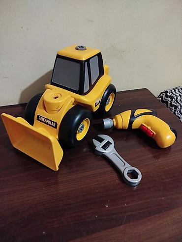 Oyuncaqlar: CAT/Caterpillar uşaq oyuncağı – sökülüb-yığılan mini yükləyici — 1