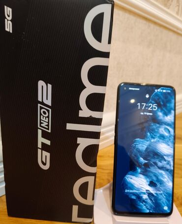 Realme: Realme GT Neo2, 128 GB, rəng - Yaşıl, Sensor, İki sim kartlı, Sənədlərlə