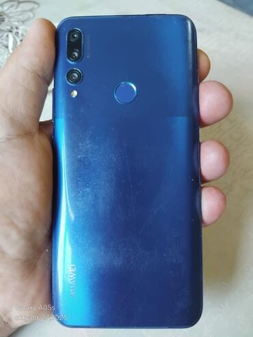телефон fly nimbus 9: Huawei Y9 Prime, rəng - Mavi, Barmaq izi