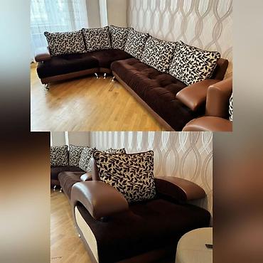 gence mebel instagram: Divan+1kireslo 230₼Satilir. acilmayan və bazasiz. Ünvan: Həzi — 1