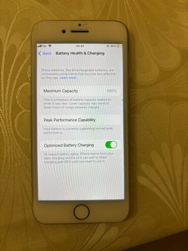 Apple iPhone: IPhone 8, 256 GB, Ağ, Barmaq izi — 9