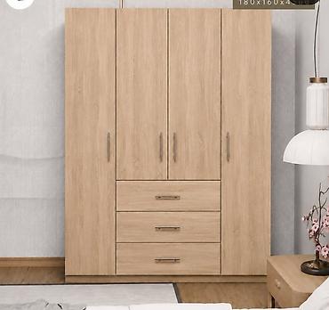 kunc divan metbex: - Məhsul: 4 qapılı, 3 çekmecəli geyim dolabı - Material: Ağac — 1