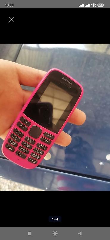 кнопочные телефоны в баку: Nokia 106, цвет - Розовый, Кнопочный — 2
