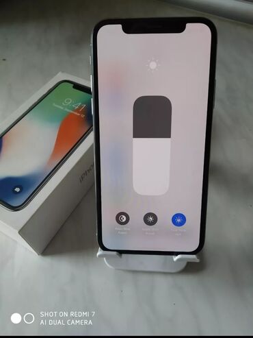 Apple iPhone: IPhone X, 128 GB, Zəmanət, Face ID, Sənədlərlə