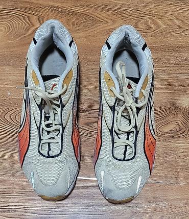 roshe run: Мужские кроссовки, 42, Puma, Б/у, цвет - Бежевый, Самовывоз — 2