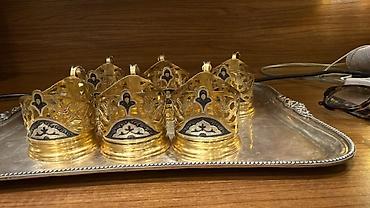 Çay dəsti, rəng - Qızılı, Metal, 6 nəfərlik, Türkiyə lalafo.az -da Çay dəsti, rəng - Qızılı, Metal, 6 nəfərlik, Türkiyə