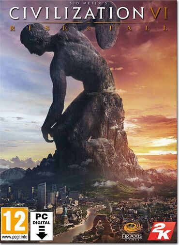 retro konzola 620 igrica: Civilization VI: Rise and Fall igra za pc (racunar i lap-top) ukoliko