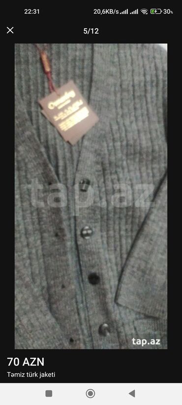 Jiletlər: Jilet, Bershka, L, rəng - Boz — 10