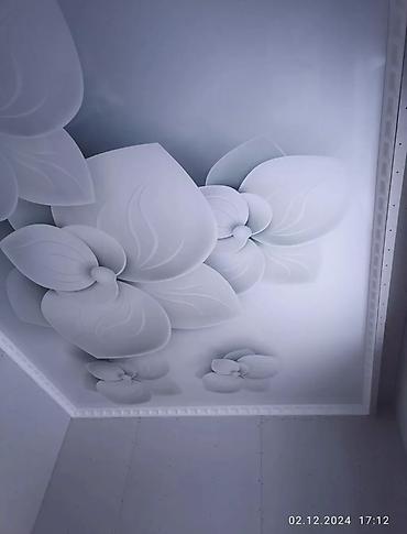 Натяжной потолок: Натяжной потолок 3D потолки, Глянцевое, Матовое Бесплатная консультация, Бесплатный замер, Гарантия — 6