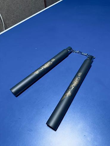 Другие тренажеры: Нунчаки тренировочные - Материал рукоятей: плотный вспененный/мягкий — 4