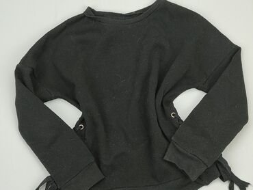 czarne bluzki z tiulowymi rękawami: Bluzka Damska, SinSay, M, stan - Dobry