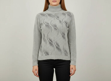 Swetry: Sweter damski, rozmiar S
