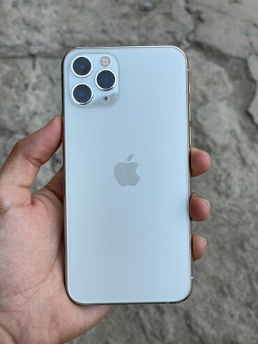 эпл вотч 3 цена в бишкеке: IPhone 11 Pro, Б/у, 256 ГБ, Белый, Защитное стекло, Чехол, Коробка, 81 %