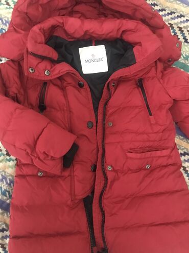 детский лагерь: Куртка зимняя Moncler оригинал 110см, 1500 сом