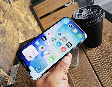 Apple iPhone: IPhone 12 Pro Max, Б/у, 256 ГБ, Pacific Blue, Чехол, 80 % — 16