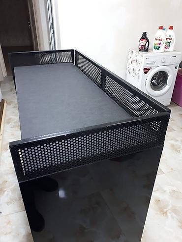 resepşın stolu: DJ masası / resepsion tipli stend - Material: metal karkas, üst hissə — 3