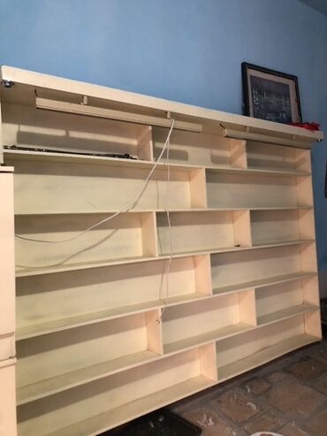 Rəf vitrinləri: Mağaza üçün böyük vitrin/raf sistemi 🆘Qiymətdə enidirim olacaq. 🆘 - — 4